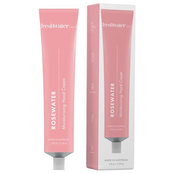 Freshwater Farm Rosewater Hand Cream 玫瑰水護手霜（絲滑柔膚）/100ml