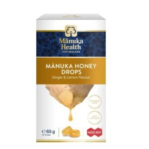 紐西蘭 蜜紐康蜂蜜維生素C口含錠 薑汁+檸檬, (MGO 400) /15顆裝